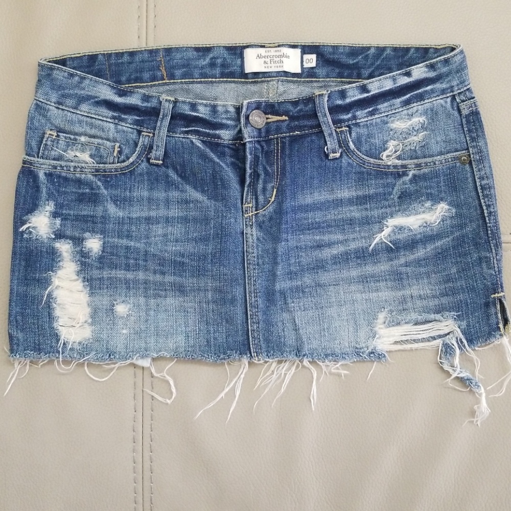 Abercrombie almost brand new denim skirts
